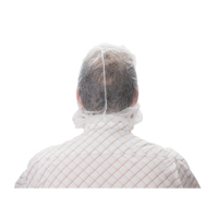 Disposable Hood, Polypropylene, White Cintas