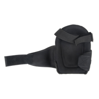 PVC Cap Knee Pads, Buckle/Hook and Loop Style, Plastic Caps, Foam Pads Cintas