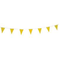 Cordon de fanions, 60' lo, Jaune Cintas