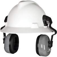 Sound Control SH Full-Brim Hat Earmuff, Cap Mount, 25 NRR dB Cintas