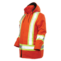 Parka de s&eacute;curit&eacute;, Orange haute visibilit&eacute;, Grand Cintas