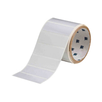 ToughBond&reg; Thermal Transfer Printable Labels, Polyester, 3" L x 1" H, White Cintas