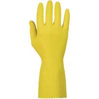 Gants ChemStop, Taille Petit/7, 12" lo, Latex, Doublure en Ouat&eacute;e, 12 mils Cintas