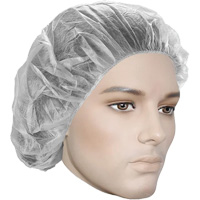 Bouffant Caps, Polypropylene, 18", White Cintas