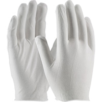 Inspection Gloves, Cotton, Unhemmed Cuff, One Size Cintas