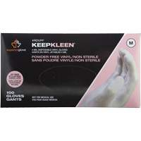 Gants jetables, Petit, Vinyle, 4 mils, Sans poudre, Blanc Cintas