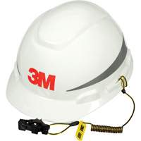 Longe pour casque de s&eacute;curit&eacute;, Spirale, Attache/boucle Cintas