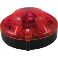 Red Magnetic Strobe Light, Plastic Cintas