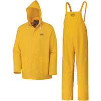 577 3-Piece Rain Suit, Polyester/PVC, 5X-Large, Yellow Cintas