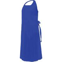 COVERME Apron, Polyurethane, 50" L x 35" W, Blue Cintas