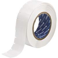 B-461 Thermal Transfer labels, Polyester, 0.6" L x 1.625" H, White Cintas