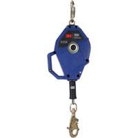 Smart Lock Self-Retracting Lifeline, 30', Galvanized Steel, Swivel Cintas