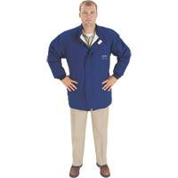 Arc Flash Jacket, Medium, Blue, 40 cal/cm² Cintas