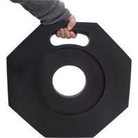 Rubber Base for Premium Delineator Posts, 12 lbs. Cintas