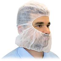Disposable Hood, Polypropylene, White Cintas