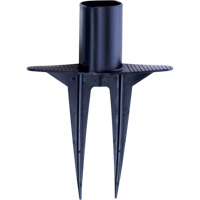 Piquet amovible pour montant PLUS, Noir Cintas