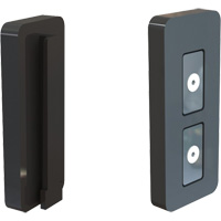 Embout magn&eacute;tique pour ruban/banni&egrave;re PLUS, Noir Cintas