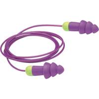 Bouchons d'oreilles r&eacute;utilisables Rockets, Avec cordon, Vrac - Sac en poly, 27 dB NRR, Taille unique Cintas