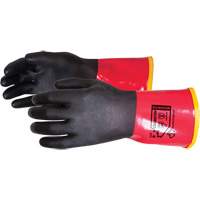 Gants extr&ecirc;mement confortables ChemStop, Taille 7, 12" lo, Nitrile/PVC, 30 mils Cintas