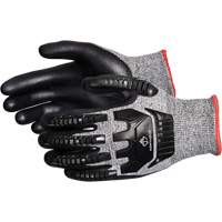 Gants en tricot de composite r&eacute;sistant aux coupures et antichoc TenActiv, 6, Paume en Synth&eacute;tique, Poignet Poignet en tricot Cintas
