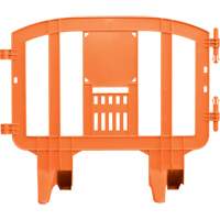 Minit Barricade, Interlocking, 49" L x 39" H, Orange Cintas
