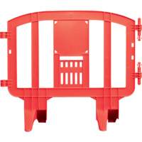 Minit Barricade, Interlocking, 49" L x 39" H, Red Cintas