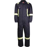 Combinaisons avec mat&eacute;riau r&eacute;fl&eacute;chissant de luxe Westex UltraSoft, Taille 36, Bleu marine, 8,7 cal/cm² Cintas