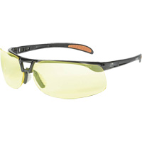 Prot&eacute;g&eacute; Safety Glasses with HydroShield Lenses, Amber Lens, Anti-Fog/Anti-Scratch, ANSI Z87+ Cintas