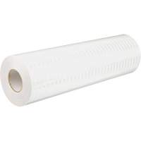 High Intensity Prismatic Grade Reflective Sheeting, 2" W x 150' L, 19 mils, White Cintas
