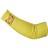 Manchons tubulaire 1 &eacute;paisseur, Kevlar, 10", ANSI niveau 3/ASTM F-1790, Jaune Cintas
