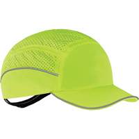 Skullerz&reg; 8955 Lightweight Bump Cap Hat, High Visibility Lime Green Cintas