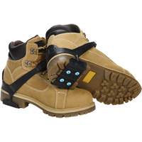 Heel Traction Aid, Tungsten Carbide, Stud Traction, One Size Cintas