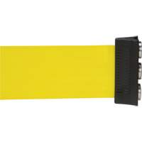 Magnetic Tape Cassette for Build-Your-Own Crowd Control Barrier, 12', Yellow Tape Cintas