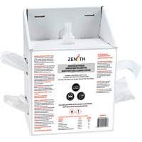 Disposable Premium Lens Cleaning Station, Cardboard, 8" L x 5" D x 12.5" H Cintas