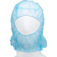 Disposable Hood, Polypropylene, Blue Cintas