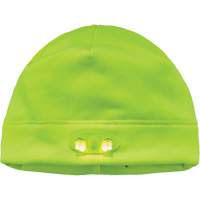 Bonnet N-Ferno &agrave; lumi&egrave;res DEL, Taille unique, Vert lime haute visibilit&eacute; Cintas