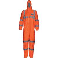 Combinaison haute visibilit&eacute; avec capuchon, Petit, Orange, Tyvek 500 Cintas