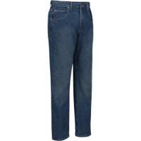 Dura-Kap&reg; Flex Denim Work Jeans, Denim, Navy Blue, Size 32 Cintas