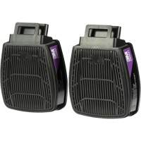 Secure Click Respirator Cartridge & Filter, Combination Gas/Vapour Cartridge and Particulate Filter, Organic Vapour/P100 Cintas