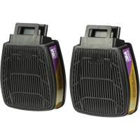 Secure Click Respirator Cartridge & Filter, Combination Gas/Vapour Cartridge and Particulate Filter, Multi-Gas/Vapour/P100 Cintas