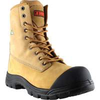Attack Work Boots, Leather, Steel Toe, Size 7 Cintas