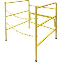 Manhole Guard Rail, Steel Cintas