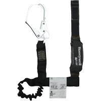 Miller&reg; Arc-Rated Shock-Absorbing Lanyard, 6', Scaffold Hook Center, Choke-Off Loop Leg Ends, Kevlar&reg; Cintas