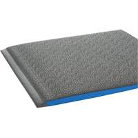 Wear-Bond Comfort-King Ergonomic Mats, Pebbled, 2' x 3' x 9/16", Grey, Vinyl Foam Cintas