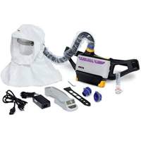 Versaflo Powered Air Purifying Respirator Easy Clean Kit, Loose Fitting Hood & Faceshield, Lithium-Ion Battery Cintas