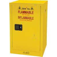 Flammable Storage Cabinet, 12 gal., 1 Door, 23" W x 35" H x 18" D Cintas