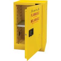 Flammable Storage Cabinet, 12 gal., 1 Door, 23" W x 35" H x 18" D Cintas