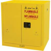 Flammable Storage Cabinet, 22 gal., 2 Door, 35" W x 35" H x 22" D Cintas