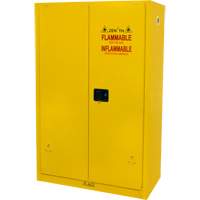 Flammable Storage Cabinet, 45 gal., 2 Door, 43" W x 65" H x 18" D Cintas