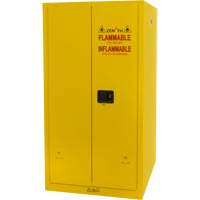 Armoire pour produits inflammables, 60 gal., 2 Porte(s), 34" La x 65" h x 34" p Cintas